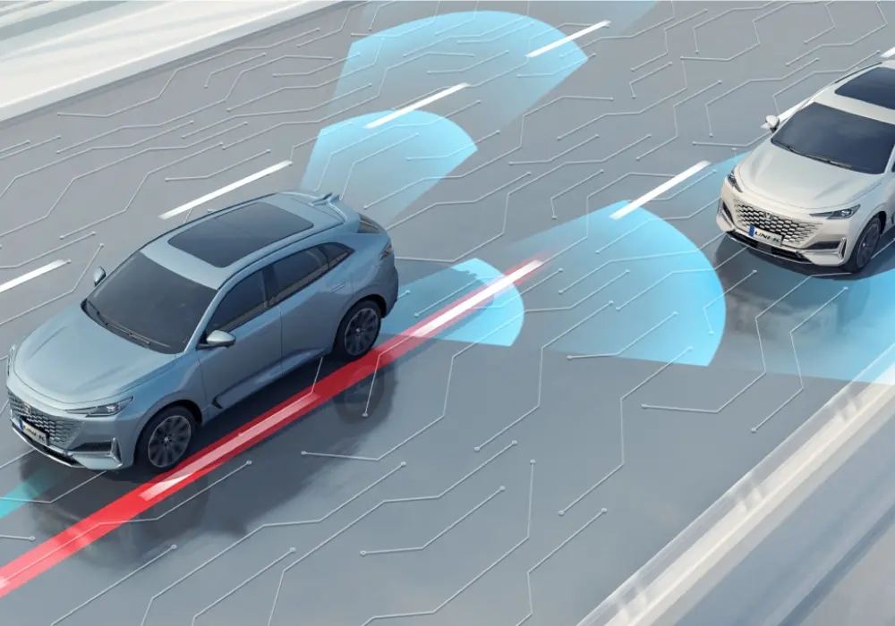 Sistema control crucero adaptativo en vehículos Changan